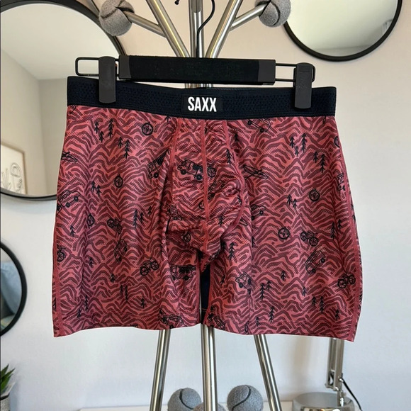 Saxx Red and Black Underwear - Picture 1 of 3